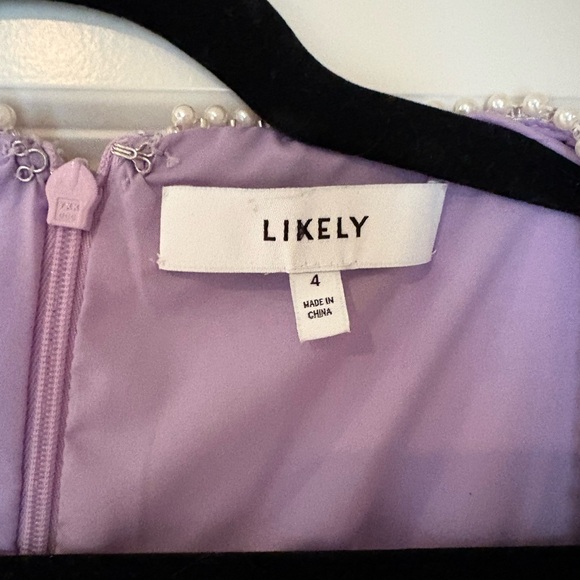 Likely lavender tweed dress. Worn once - Picture 2 of 2